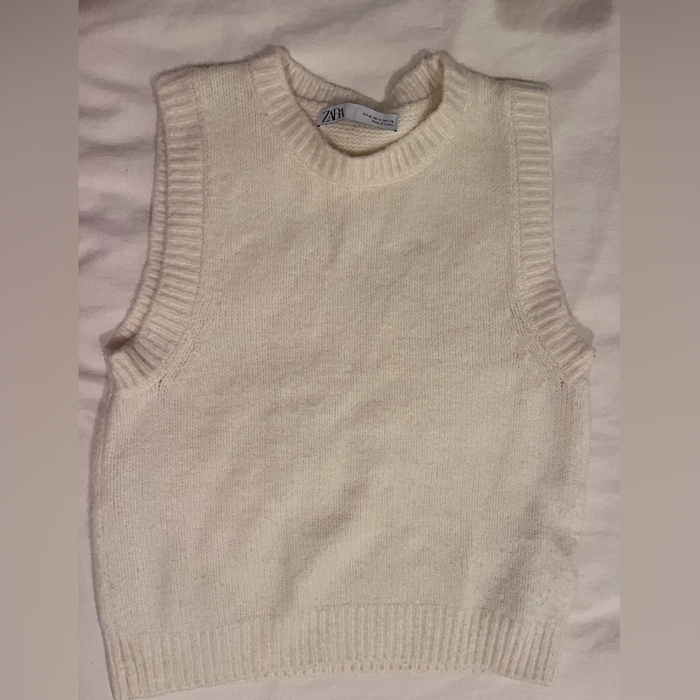 Zara Cream Knit Sweater